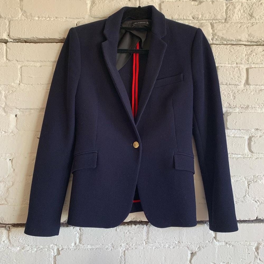 Zara Navy blue blazer
